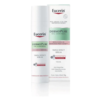 Eucerin Dermopure Oil Control Sérum Triple Efecto Antibrillo para Piel Grasa 40 ml | MercadoLibre