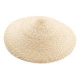 Sombrero De Hierba De Bambú A La Moda, Disquete Oriental