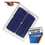 Panel Solar Para Alambrado Boyero - Pantalla 10watts 12 Volt