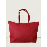 Bolso Lacoste Tote Rojo