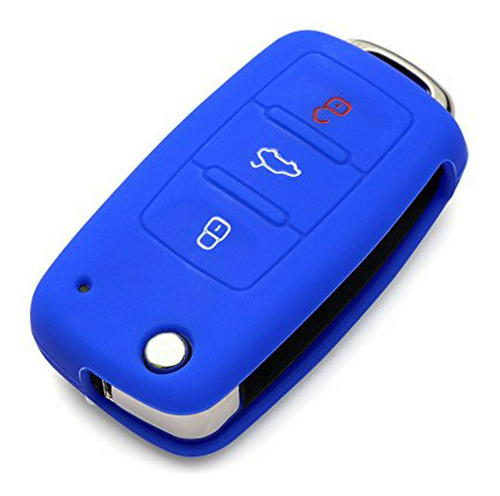 Funda De Silicona Para Llave De Vw. Compatible Con Vw Volksw