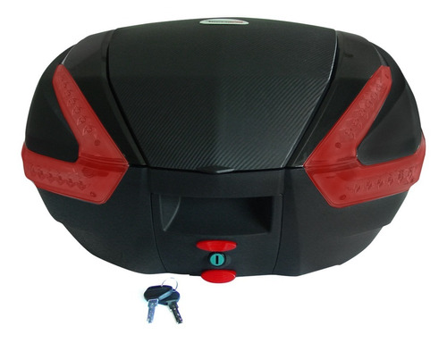 Top Case Cajuela Techx2 898 Led Rojo 12v 47 Lts Stockrider