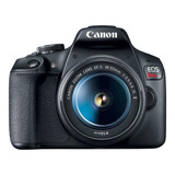 Canon Eos Rebel Kit T7 18-55mm Iii Dslr Color  Negro