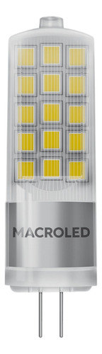 Lampara Led Bipin G4 12v 4w = 40w Luz Cálida Macroled