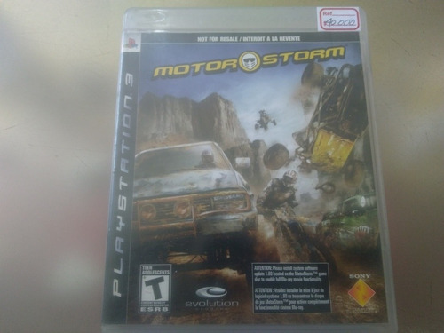 Juego De Playstation 3,motor Storm