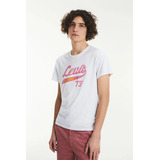 Remera Graphic Set In Neck Levi's Vin White Levis (8966)