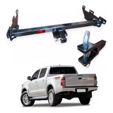 Enganche Trailer Con Perno Hilux 3500kg 50x50 Pgolpe Cromado