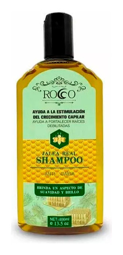  Rocco® Shampoo Jalea Real  Miel Anti - Caida 400ml