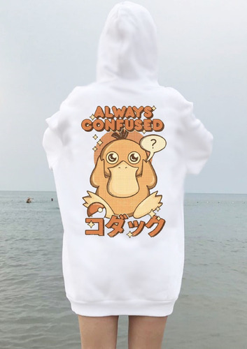 Buzo Psyduck  Anime Aesthetic Japan Hoodie