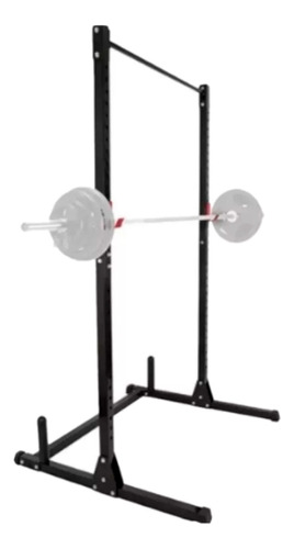 Barra Rack Soporte Pesas 180cm Sentadillas Crossfit Pecho