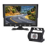 Pantalla Monitor 9 Pulgadas + Camara Marcha Atras Camion