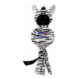 Juguete Perro Mordedor Kong Wubba No Stuff Zebra, Grande,