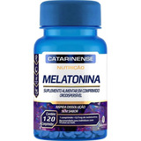 Melatonina - Matéria Prima Importada Forte - 120 Cápsulas