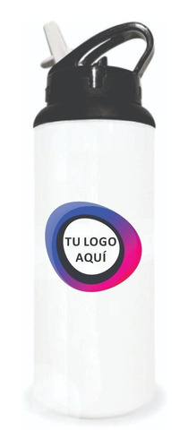 Botella Deportiva Hoppy Personalizados Foto Frase Logo 