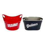 Combo X 2 Fraperas Hieleras Baldes De Hielo Brahma Quilmes