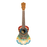 Ukelele Concierto Bamboo Bu23 Sunset Estampado + Funda 