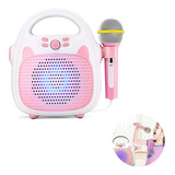 Máquina De Cantar Para Niños, Karaoke, Con Micrófono One