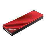 Dissipador De Calor Jonsbo Ssd M.2 Nvme 2280 Vermelho