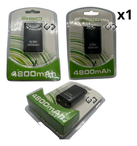 Kit Carga Y Juega Para Control Xbox 360 Batería 4800mah