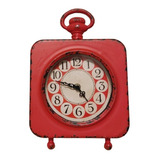 Reloj Metal De Mesa Estilo Vintage