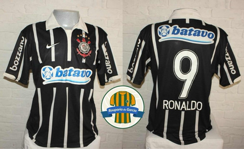 Camisa Corinthians Nike 2010 #9 Ronaldo - Tamanho Gg