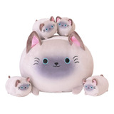 Peluche De Gato Siamés, Simpáticos Peluches De Gato S...