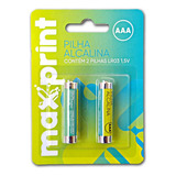 Pilha Alcalina Max Aaa Pal 1,5v C/2 Aaa Max 