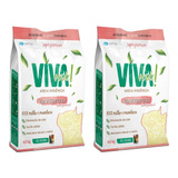 Kit 2 Pacotes Areia Higiênica Viva Verde Biodegradável 8 Kg