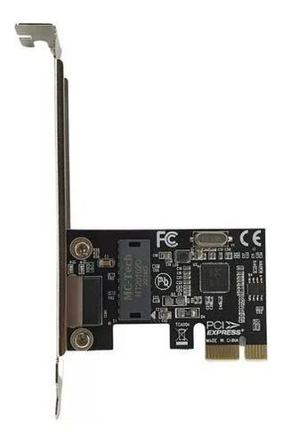 Placa De Rede Pci-ex 10/100/1000mbps Knup Kp-t90b