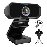 Webcam 1080p Hd Câmera De Computador Microfone De Computador