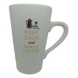 Taza Cónica Keep Calm 400cc