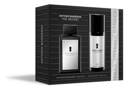 Antonio Banderas Secret Edt 100ml + Desodorante Spray 150ml