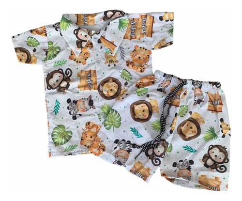 Conjunto Infantil Menino Mauricinho Safari