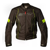 Campera Moto Stav Base Proteccion Abrassion Control M Coyote