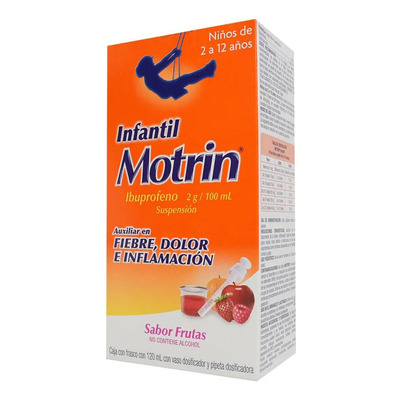 Motrin Suspensión Infantil, 1 Frasco 120 Ml | Envío gratis