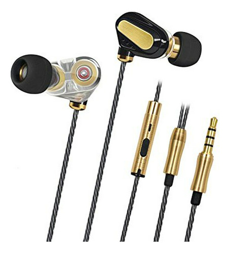 Auriculares In-ear Con Doble Driver Y Aislamiento De Ruido