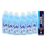 Suavizante Soft 1 Litro Pack De 6