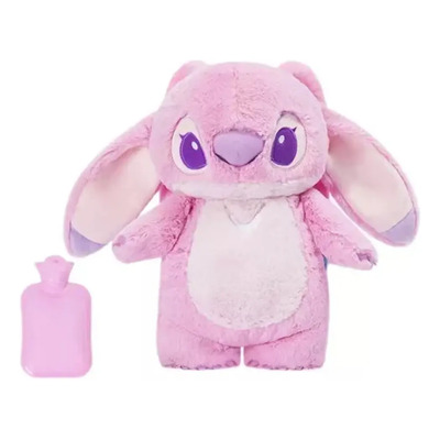 Stitch Bolsa Agua Caliente 500ml Color Rosa