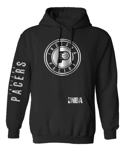 Sudadera Modelo Indiana Pacers  Nba Silver