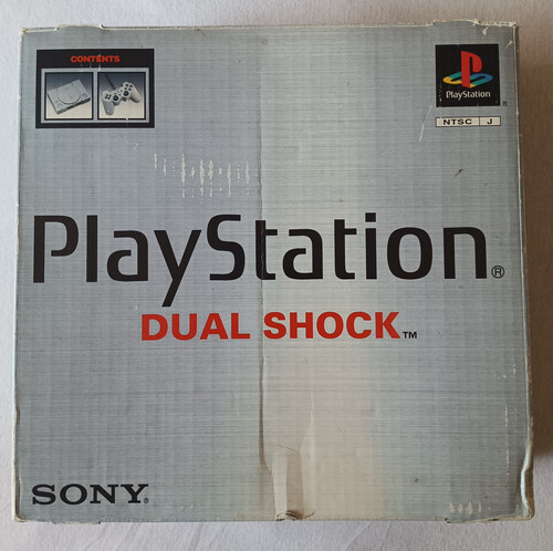 Playstation 1 Fat Scph-7500 Original Jp - Caixa Com Serial Batendo