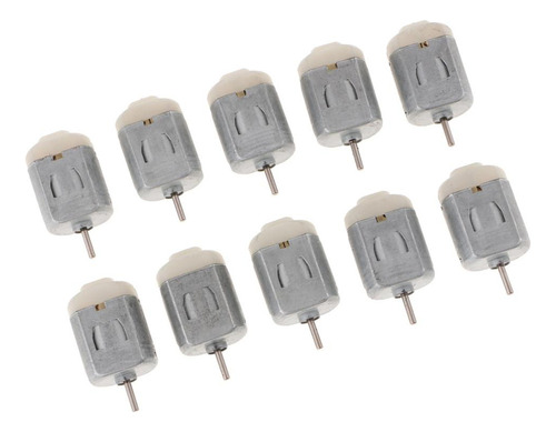 10pcs -6v 130 Juguete Pequeño Motor De Corriente Continua