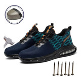 Tenis Industriales Hombre Seguridad Trabajo Casquillo Jb7818