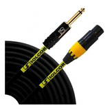 Cable Solcor Para Microfono 10m Plug-canon (plug-xlr)