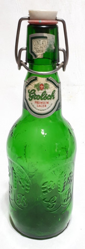 Deco - Botella De Cerveza Grolsch 1997 Antigua 473 Ml 24 Cm