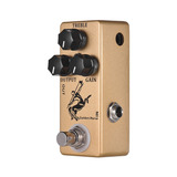 Pedal De Efecto Overdrive Para Guitarra Dorado Caballo Mosky