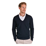 Sweater Pulóver Escote V Mauro Sergio Emilio Hombre