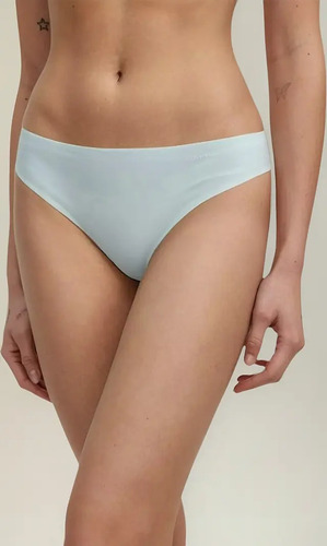 Tanga Calvin Klein Calzon Azul Para Mujer - Original