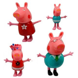 Familia Peppa Pig Figuras Juguete Papá Cerdito Niños Y Niñas
