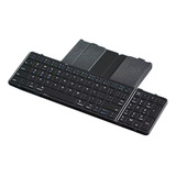 Teclado Inalámbrico Plegable Recargable En Español Táctil/di