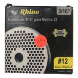 Cedazo De 3/16  Para Molino 12 #12, 4.5mm, Marca Rhino